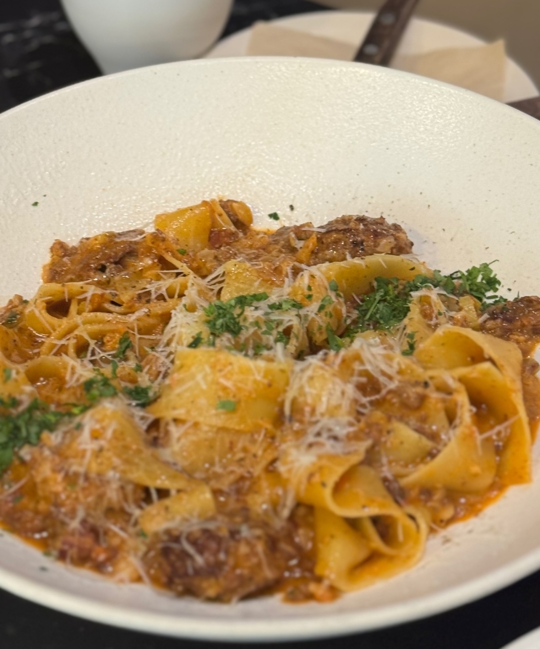 양식집 라구파스타