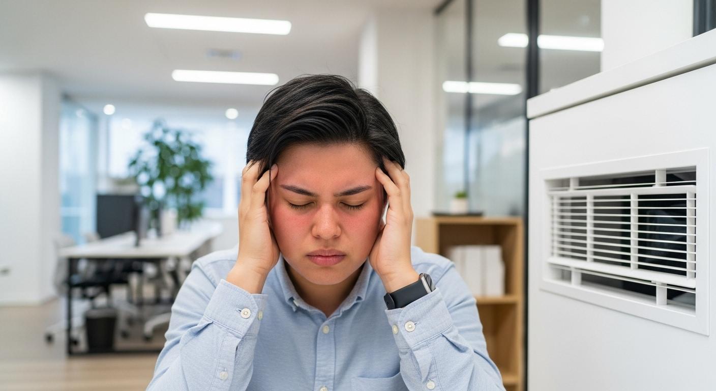 냉방병 머리아픔
