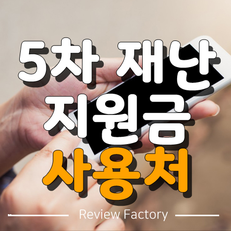 5차 재난지원금 사용처