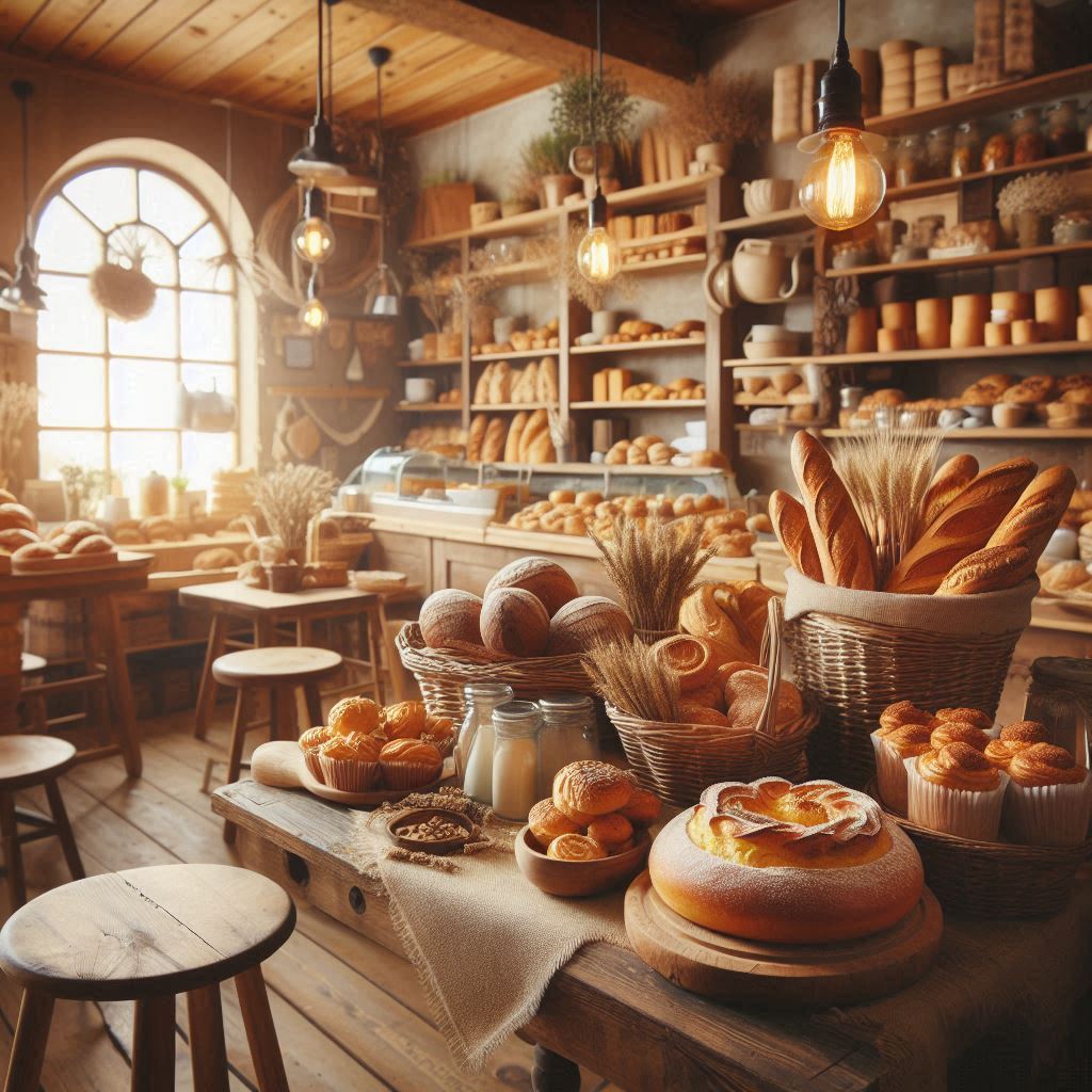 베이커리 배경