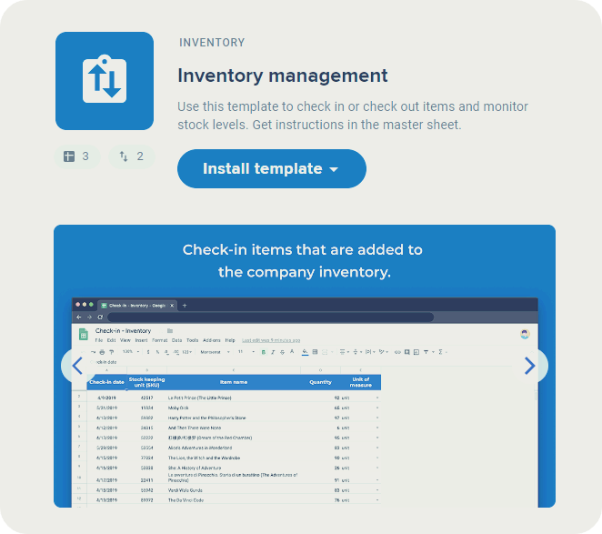 eetgo 인스톨 템플릿 페이지 화면
