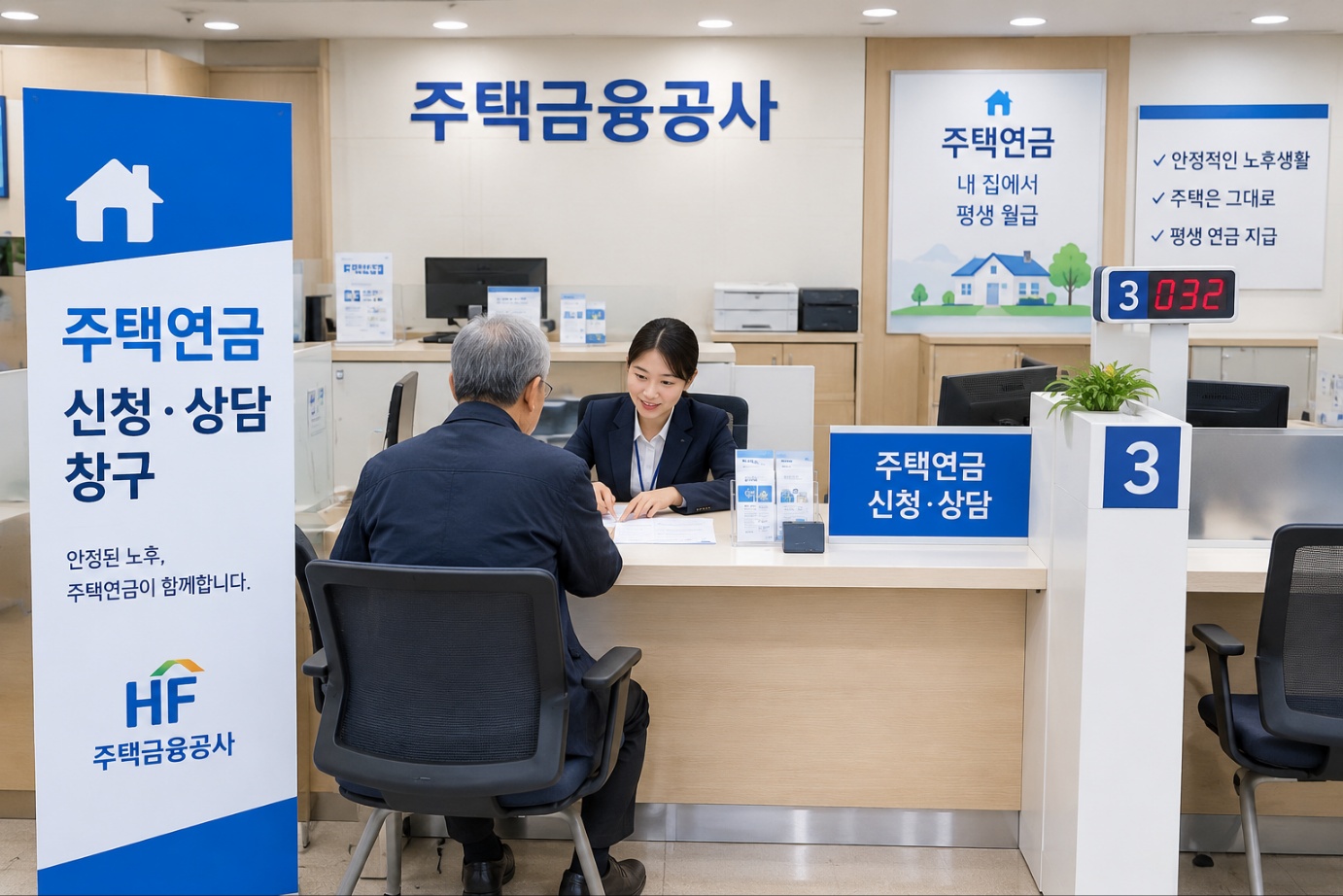주택연금 신청장면