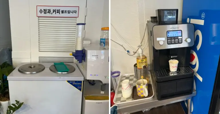 매장 분위기 및 좌석 구성