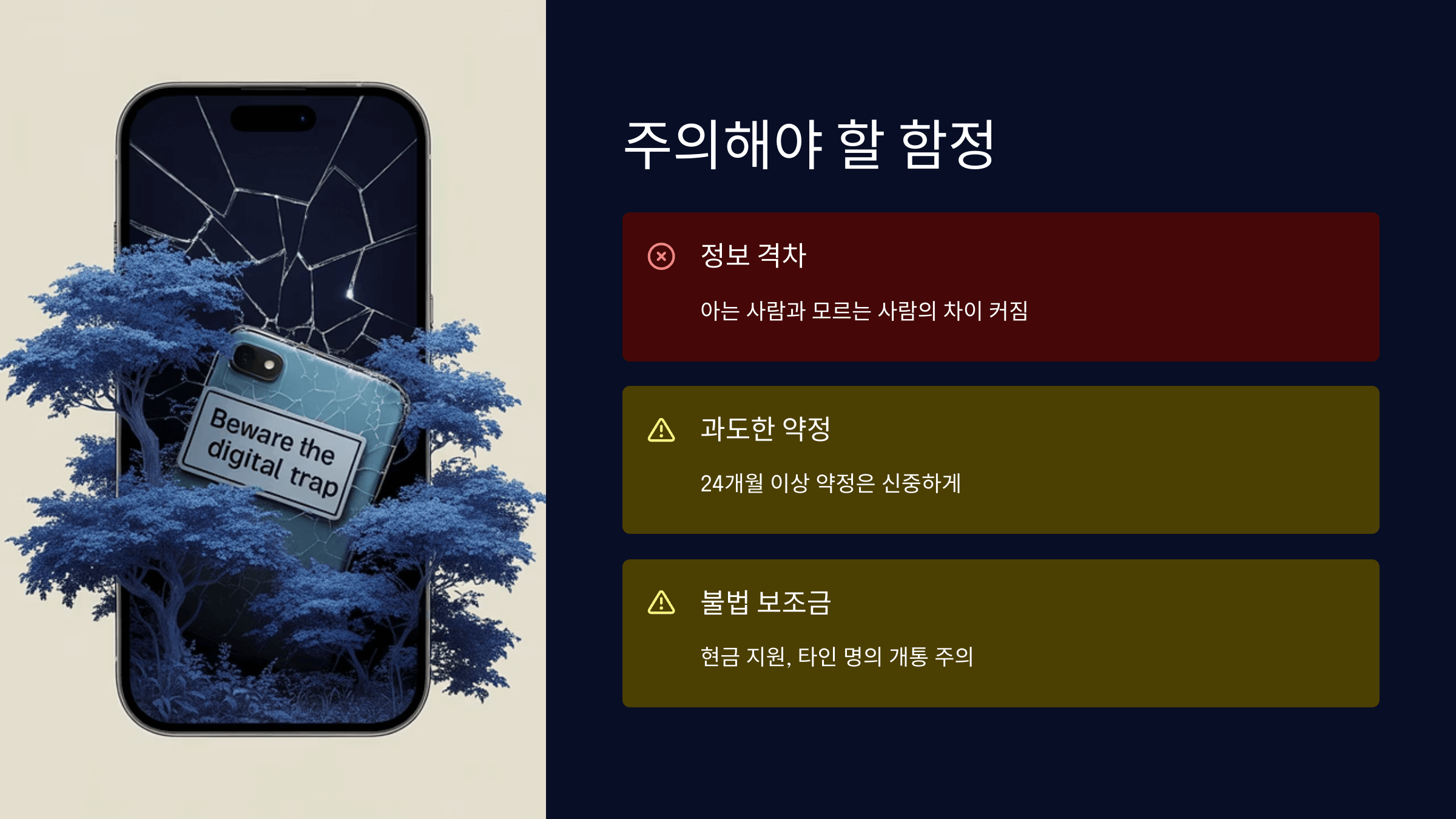 주의와 대처