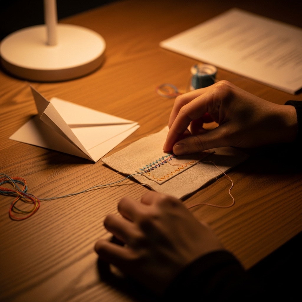 손이 바쁘면 머리가 조용해지는 순간