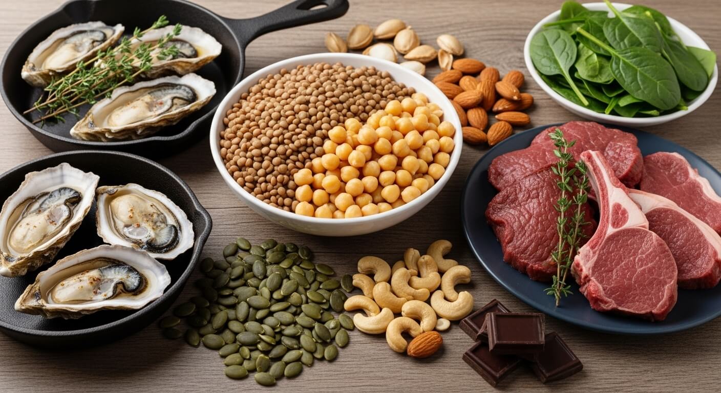 아연이 많은 음식