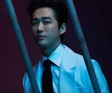 닥터프리즈너의 주인공 남궁민의 대표 홍보 포스터입니다. 나이제 역을 맡았습니다.