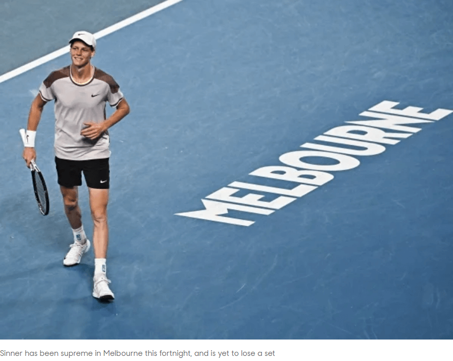 2024 호주 오픈 테니스 대회 8강 경기 결과 4강 대진표