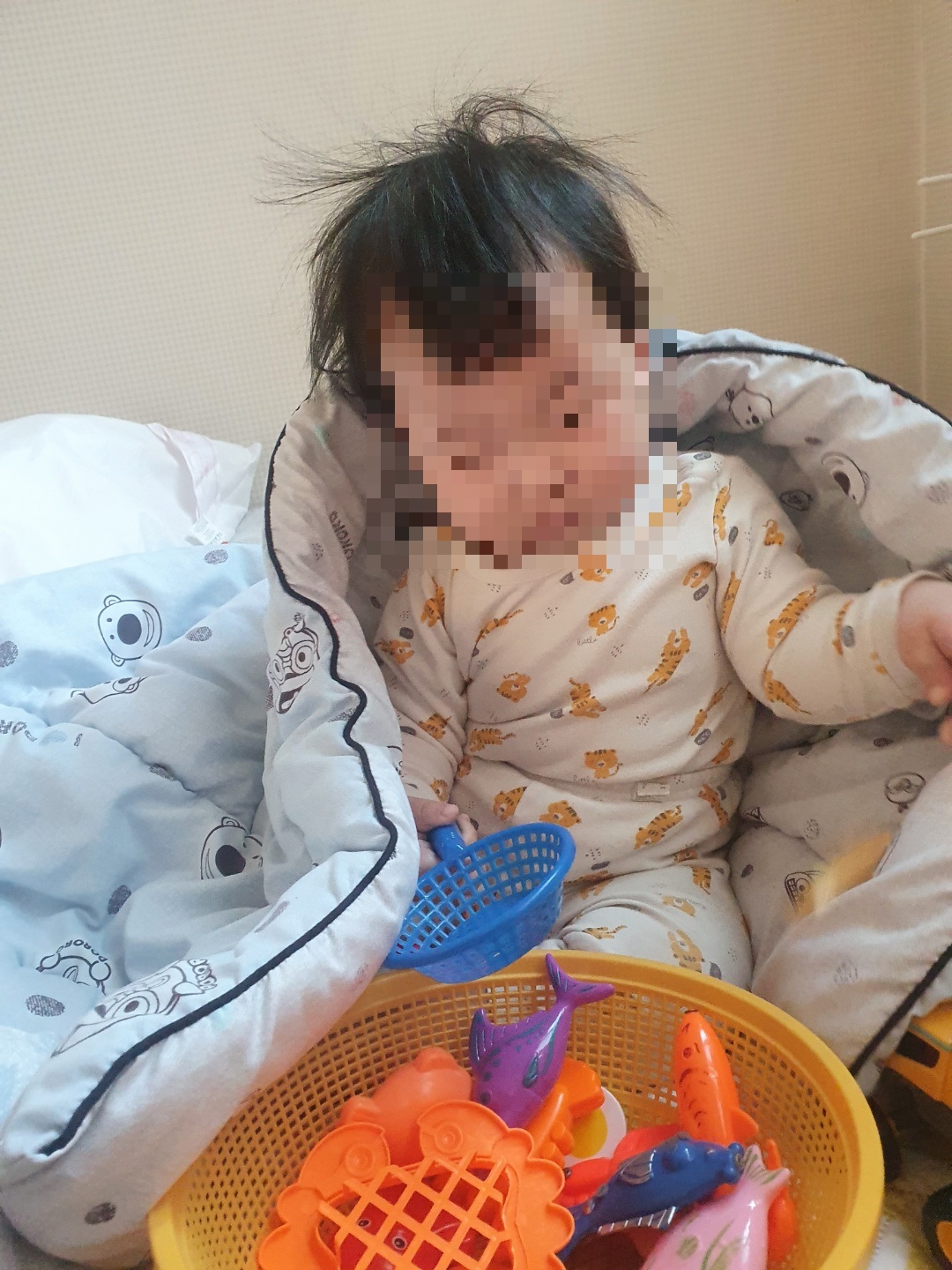 격리 중인 둘째