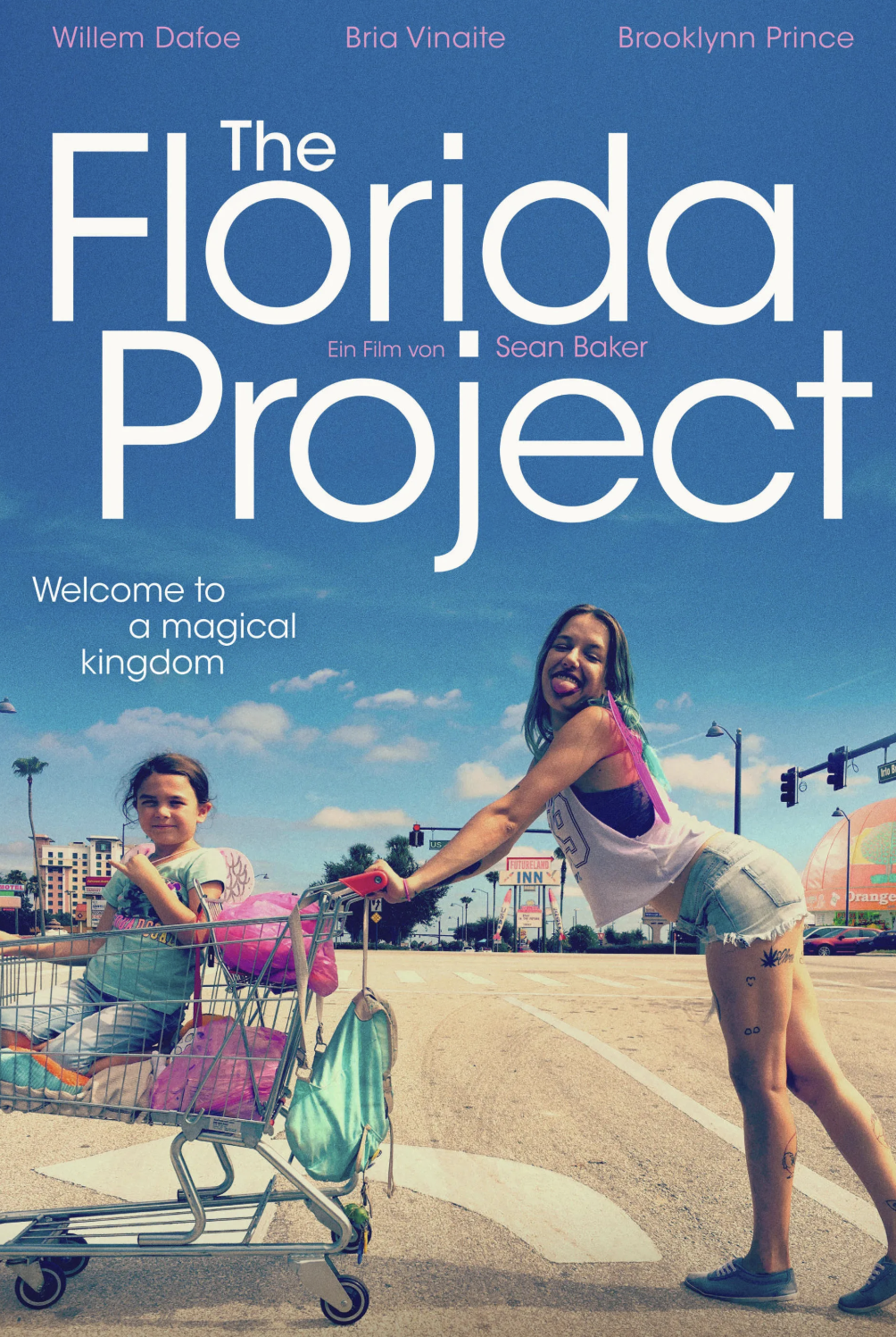플로리다 프로젝트 영화 포스터