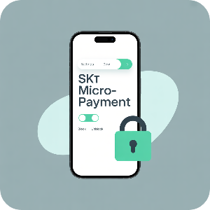 SKT 소액결제 차단&middot;해제 방법 이미지