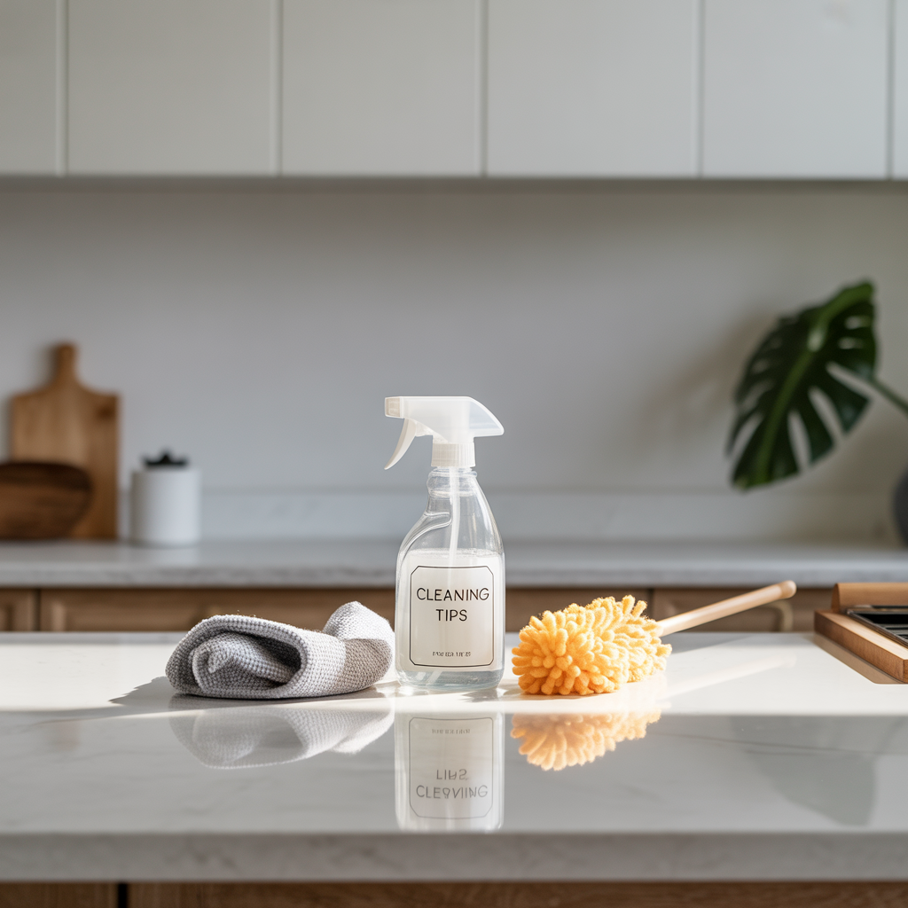 청소기 없이 깔끔하게 청소하는 꿀팁