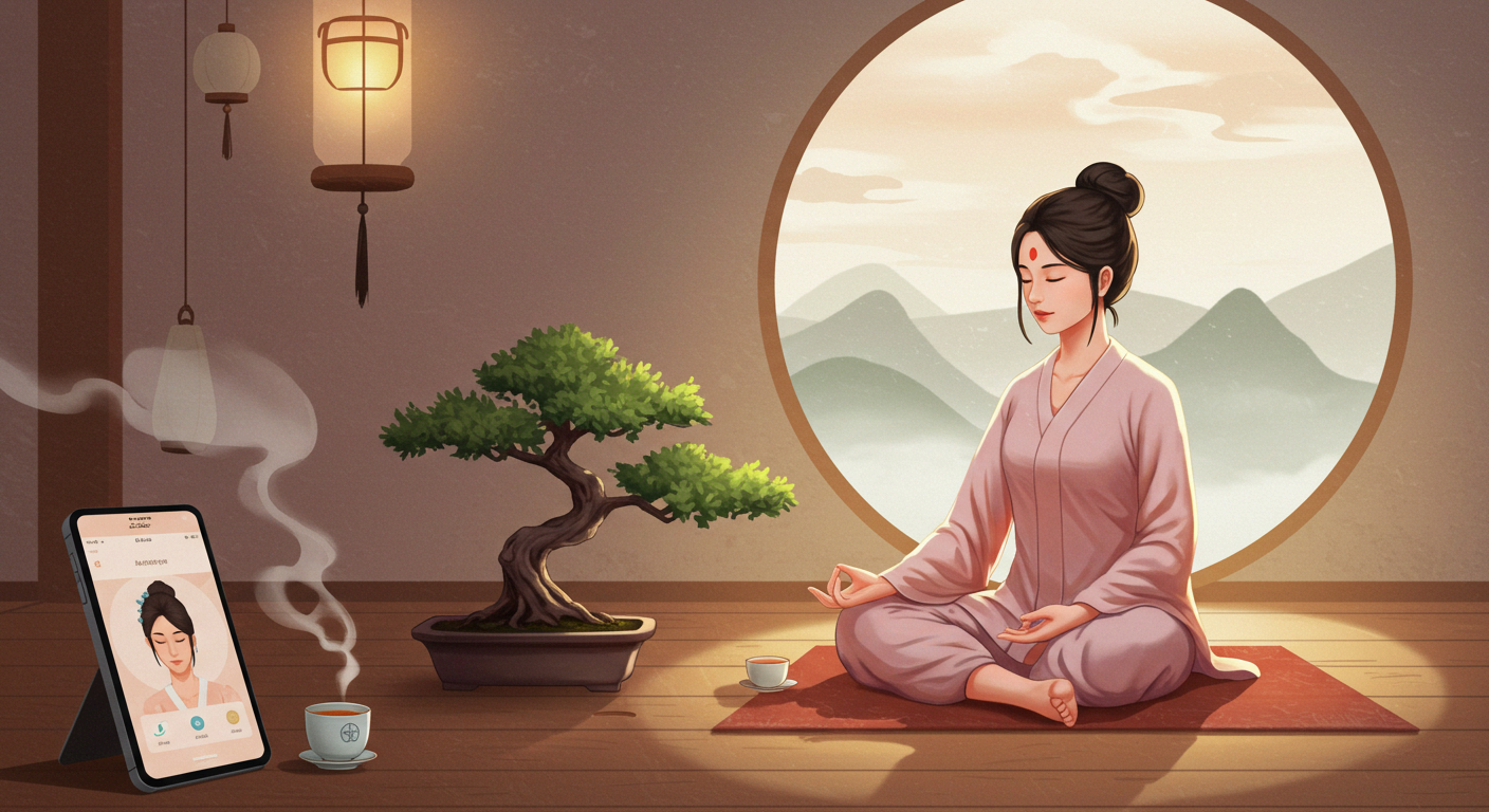 중국 전통 기도 문화와 SNS 속 ‘마음 챙김’ 콘텐츠