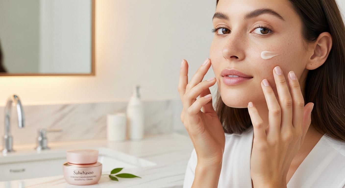 설화수 기미 주근깨 미백 화장품