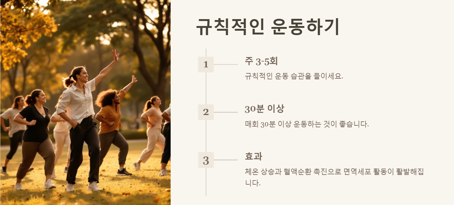 면역력을 높이는 방법