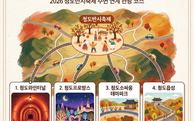 2026 청도반시축제 일정·인순이 박상민 라인업 및 주차·셔틀 총정리 -
