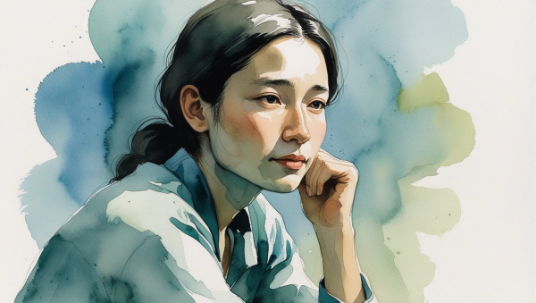 당신은 단순히 유쾌한 사람이 아닙니다. 당신의 깊이와 진심은, 그것을 알아보는 사람에게 큰 선물이 됩니다에 관한 그림