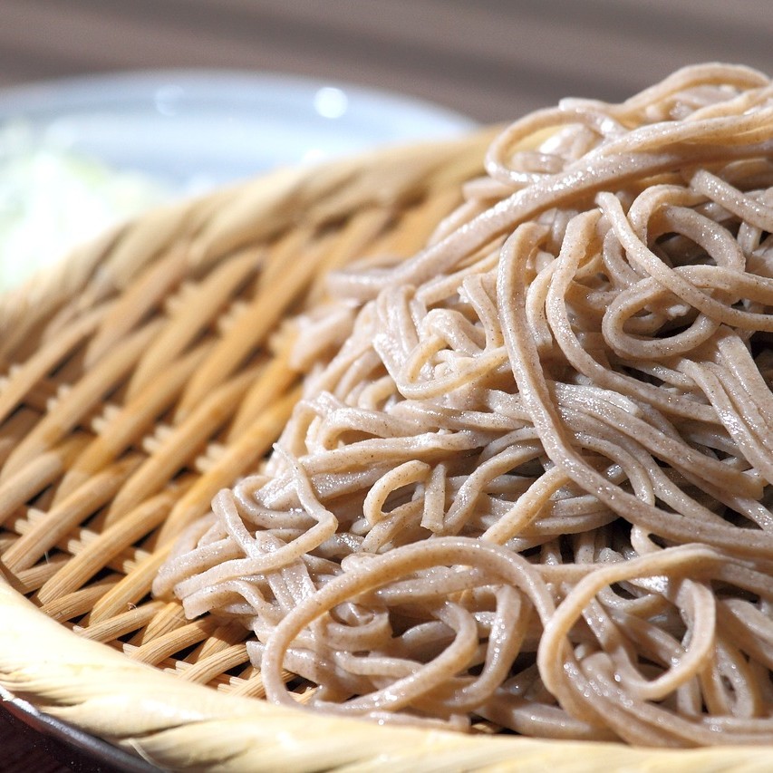 L-라이신(L-Lysine)이 풍부하게 함유되어 있다고 알려진 매밀로 만든 소바 사진