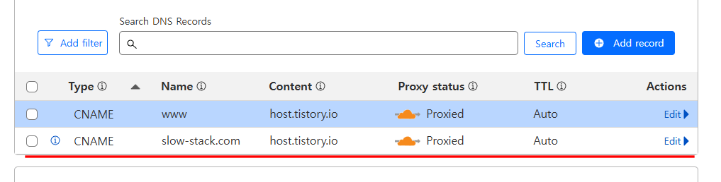 클라우드플레어 도메인