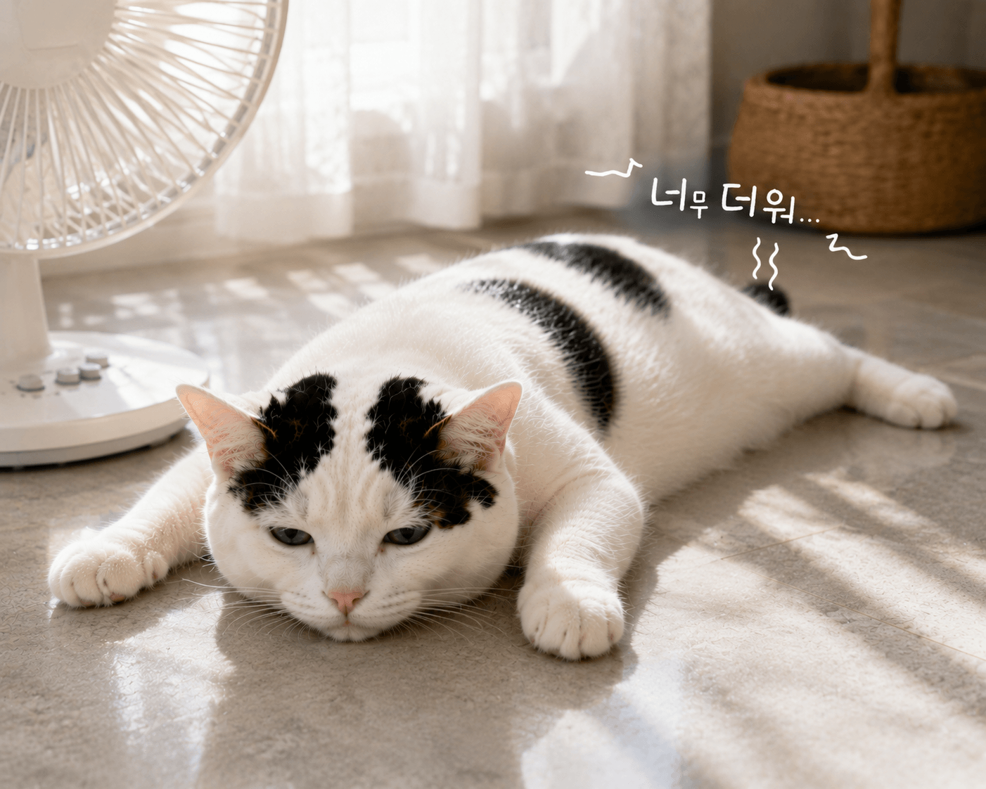 고양이 여름철 냉방 관리 팁