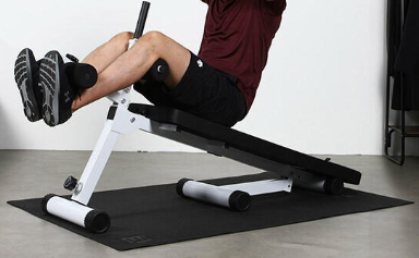 복근 운동기구 사용법, 복근 벤치