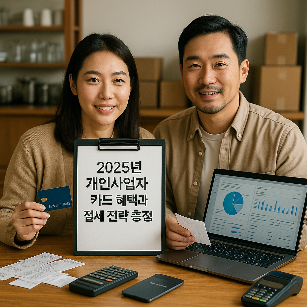 2025년 개인사업자 카드 혜택과 절세 전략 총정리