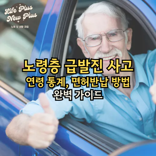 노령층 급발진 사고