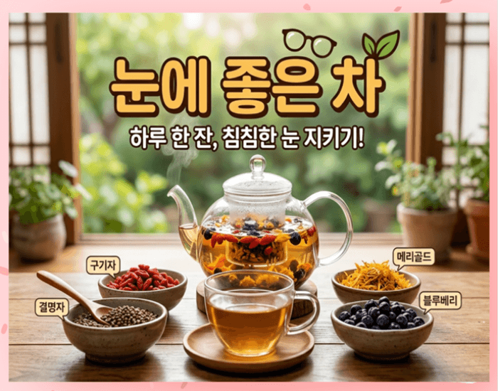 눈에 좋은 차