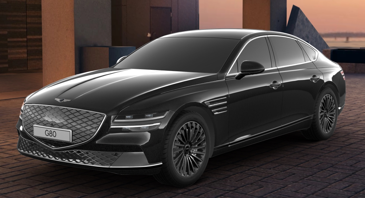 제네시스 G80 전기차 - 비크 블랙(색상 코드 : PH3)