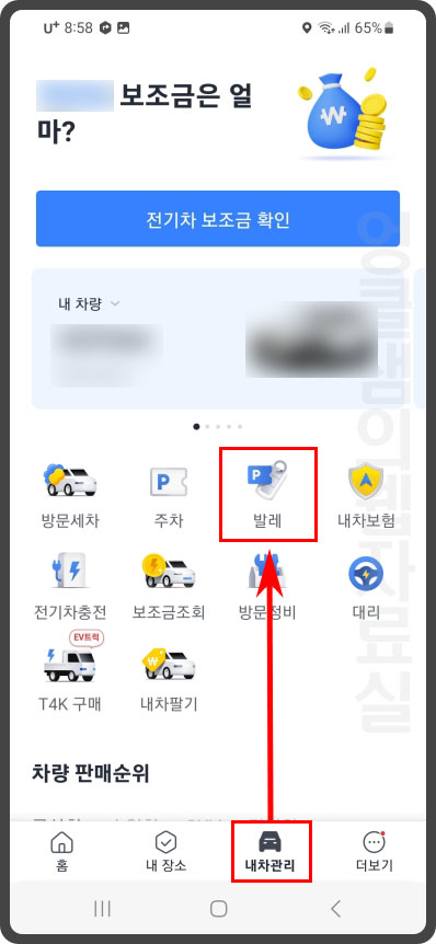 카카오내비 발레