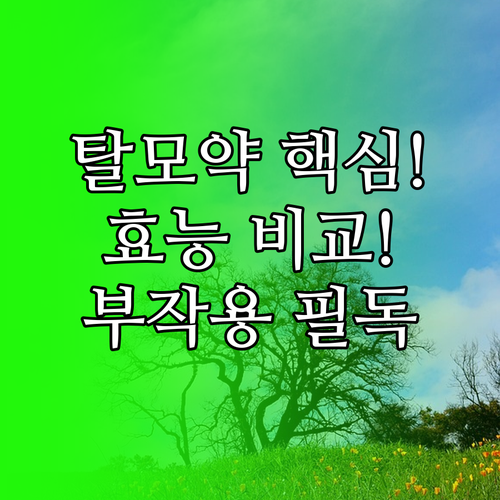 피나스테리드 두타스테리드 작용 기전 ..
