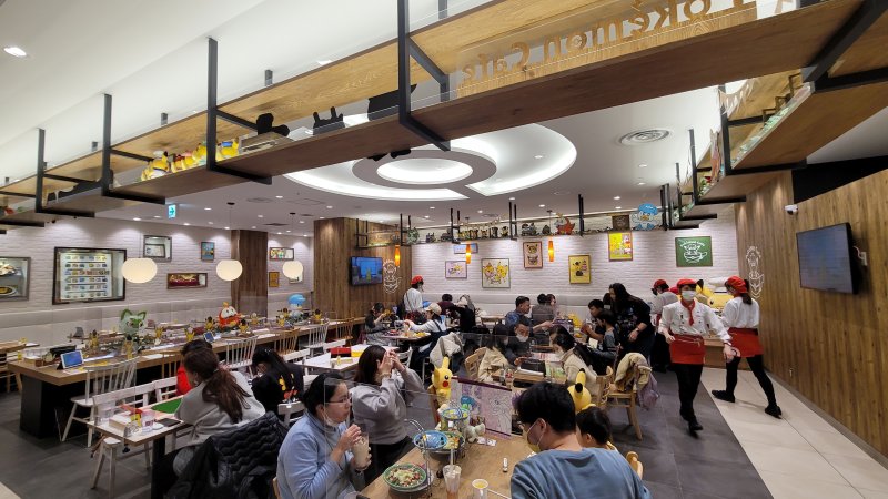 포켓몬카페-내부사진