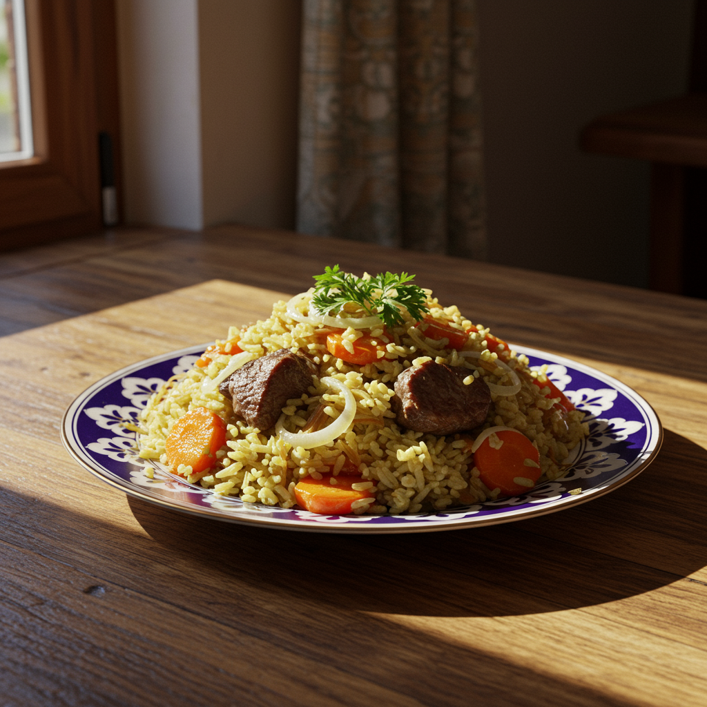 우즈베크 전통밥(오시의 기원, 조리법, 현대적가치)