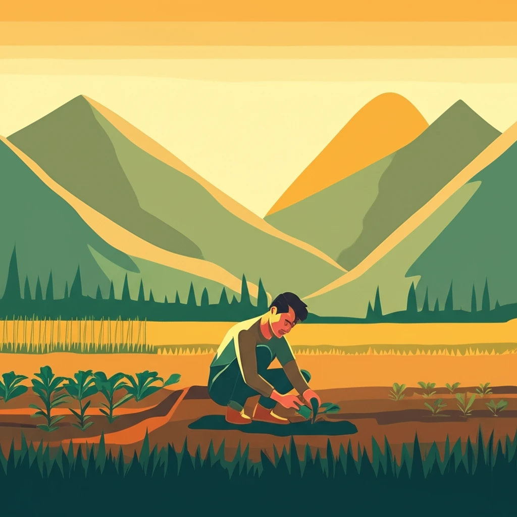 파인촌뜨기: 자연 속에서 삶의 본질을..