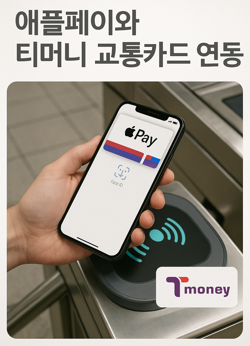 애플페이 티머니 교통카드