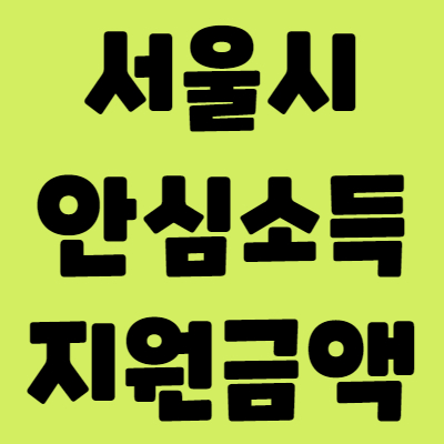 서울시안심소득