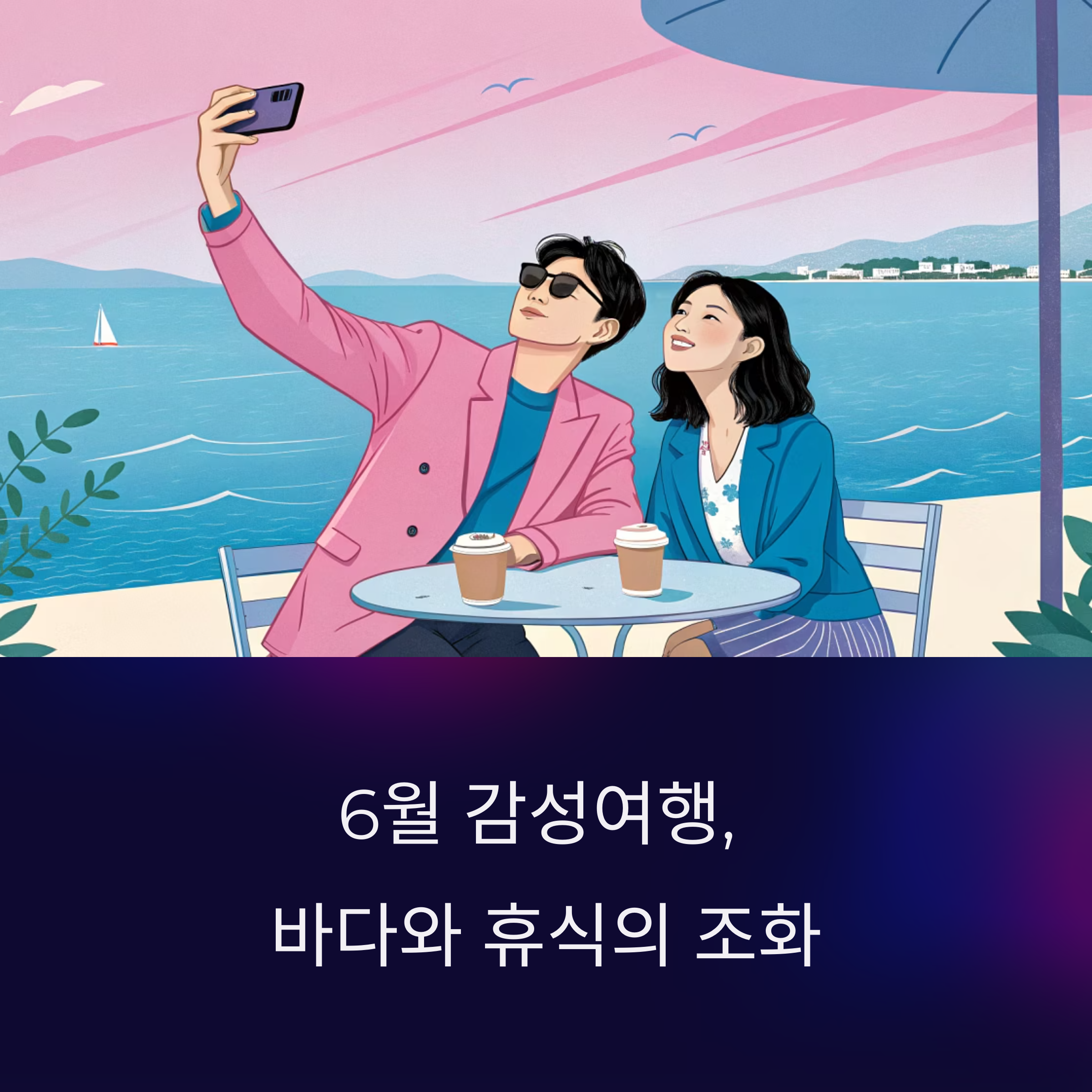 6월 감성여행, 강릉&middot;통영&middot;인천에서 만나는 바다와 휴식의 조화