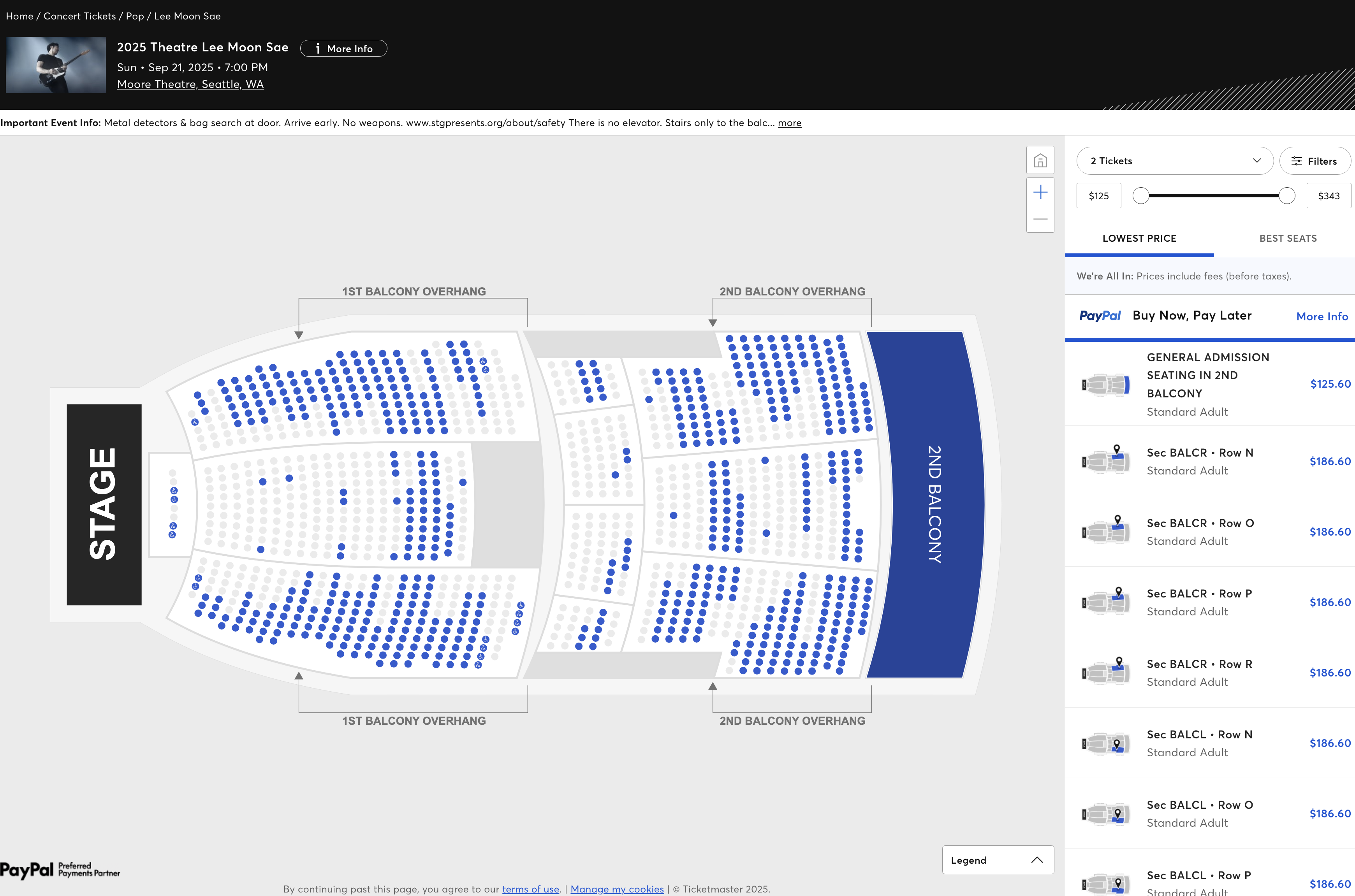 2025 이문세 미국 시애틀 콘서트