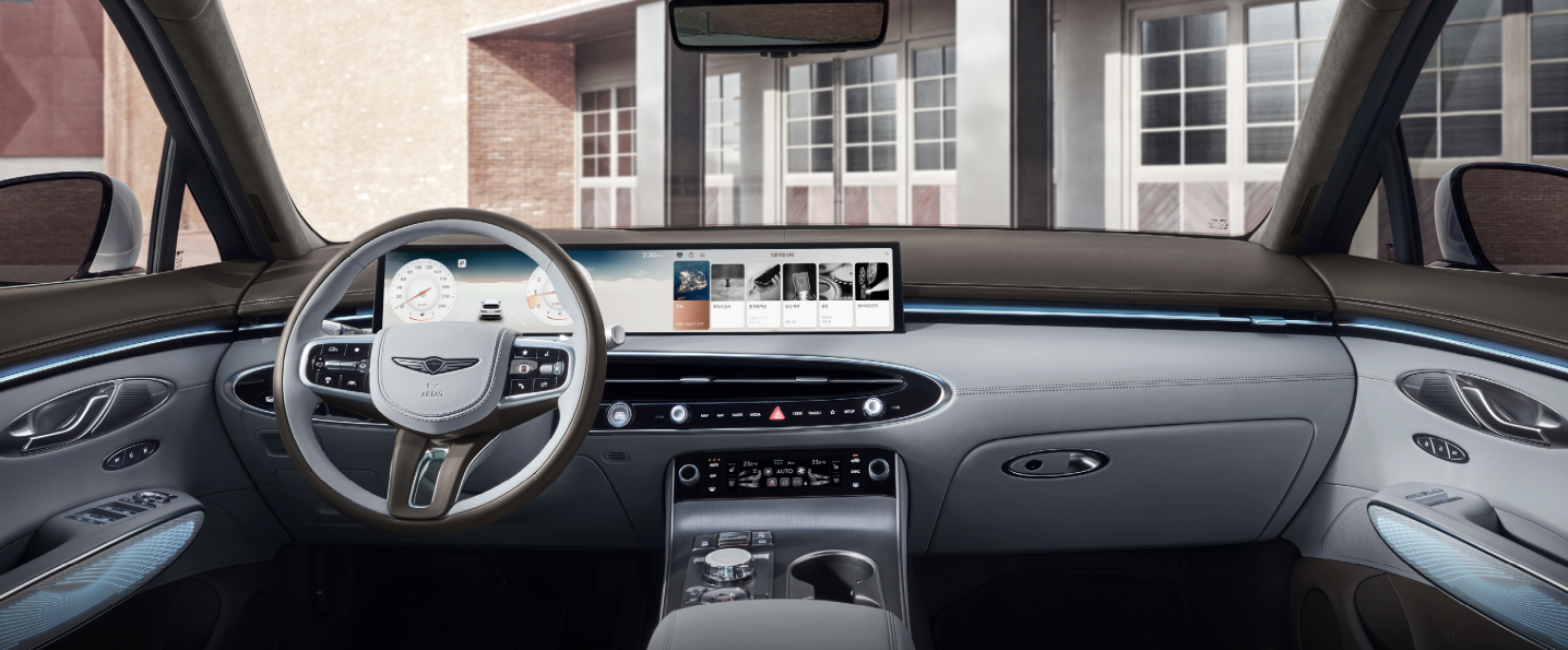 제네시스 gv70 내부