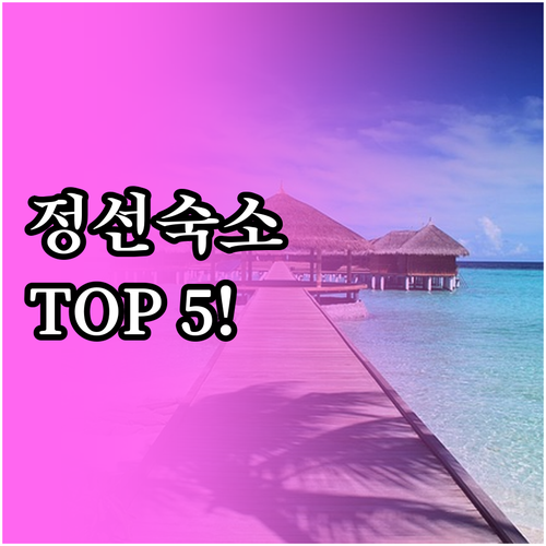 강원도 정선 여행 숙소 추천 TOP ..