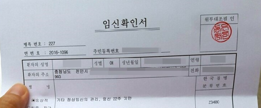 임신 바우처 신청 임신 바우처 사용 유산 했을때