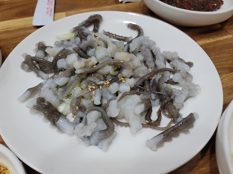 송학낙지회관 - 산낙지