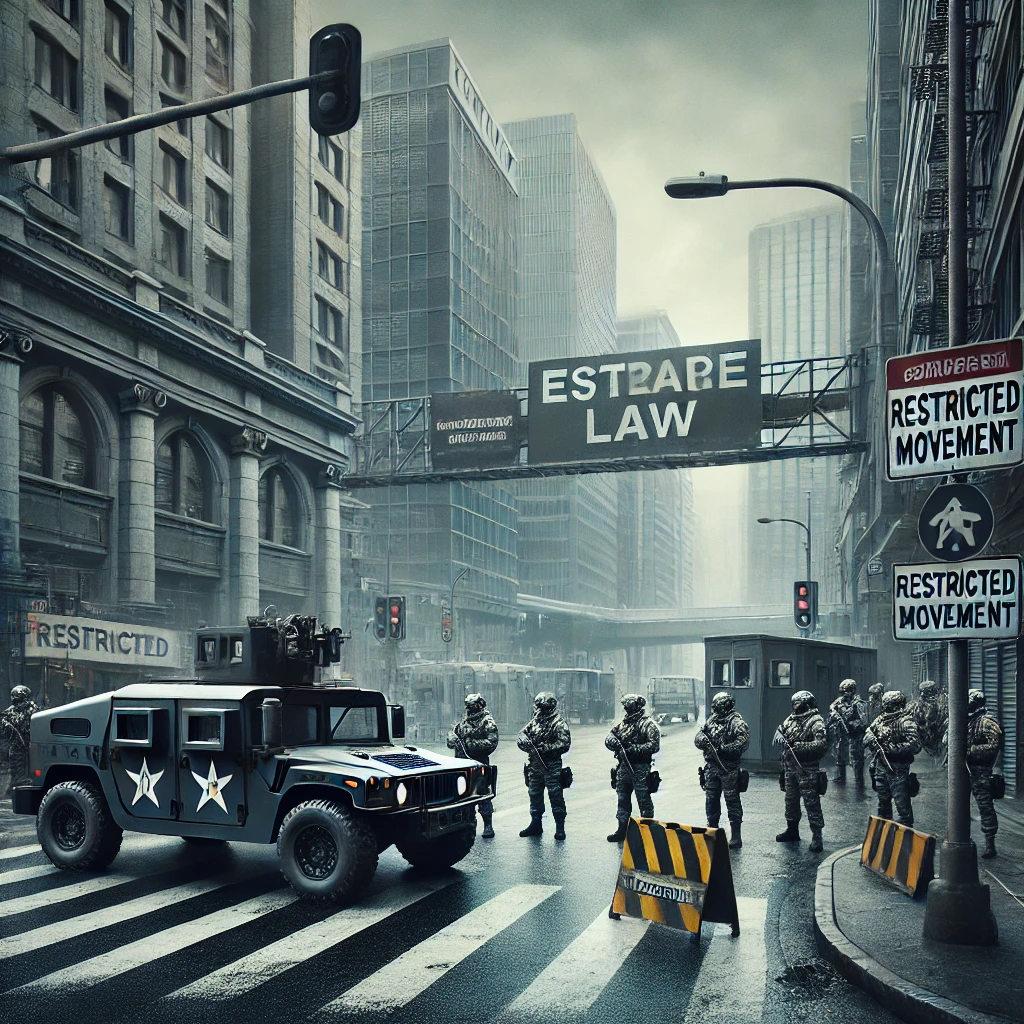 비상계엄령선포