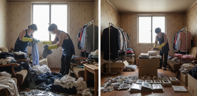 증평 고독사청소중