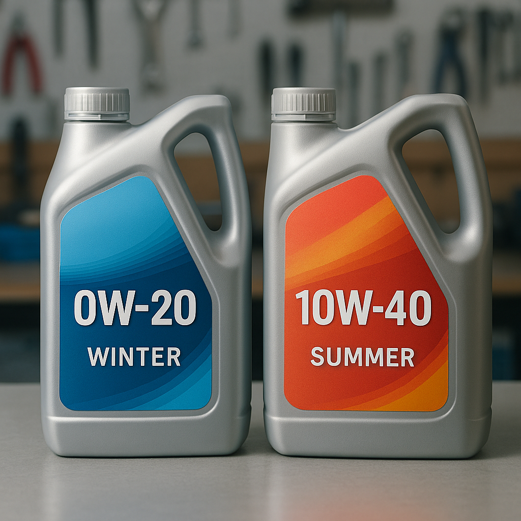 엔진오일 점도(점성) 등급, 겨울과 여름에 달리 써야 할까?