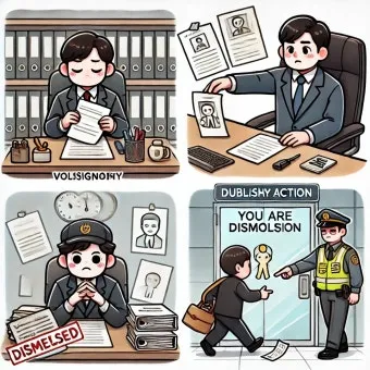 면직 정직 해직 뜻 맞춤법 의미_13