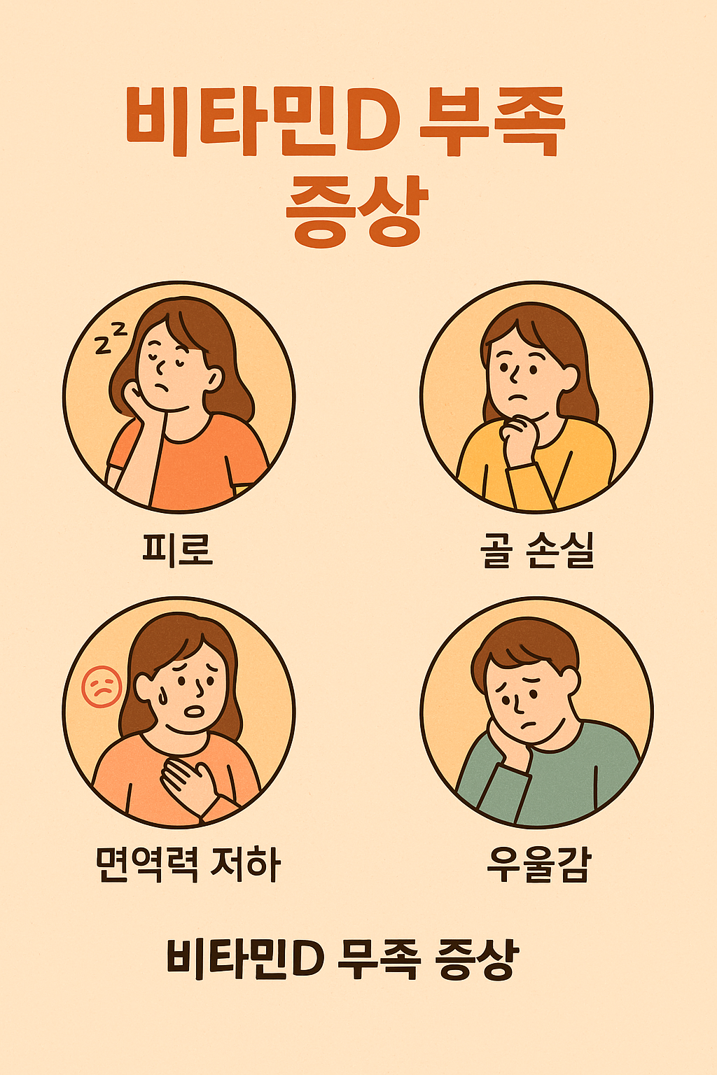 비타민D 부족증상