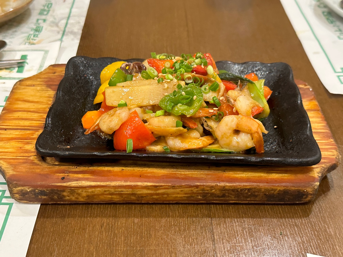 서초 대나무골 한정식 해산물볶음