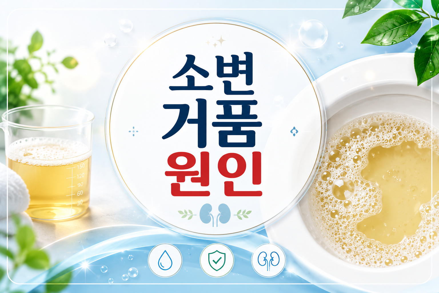 소변 거품 이유