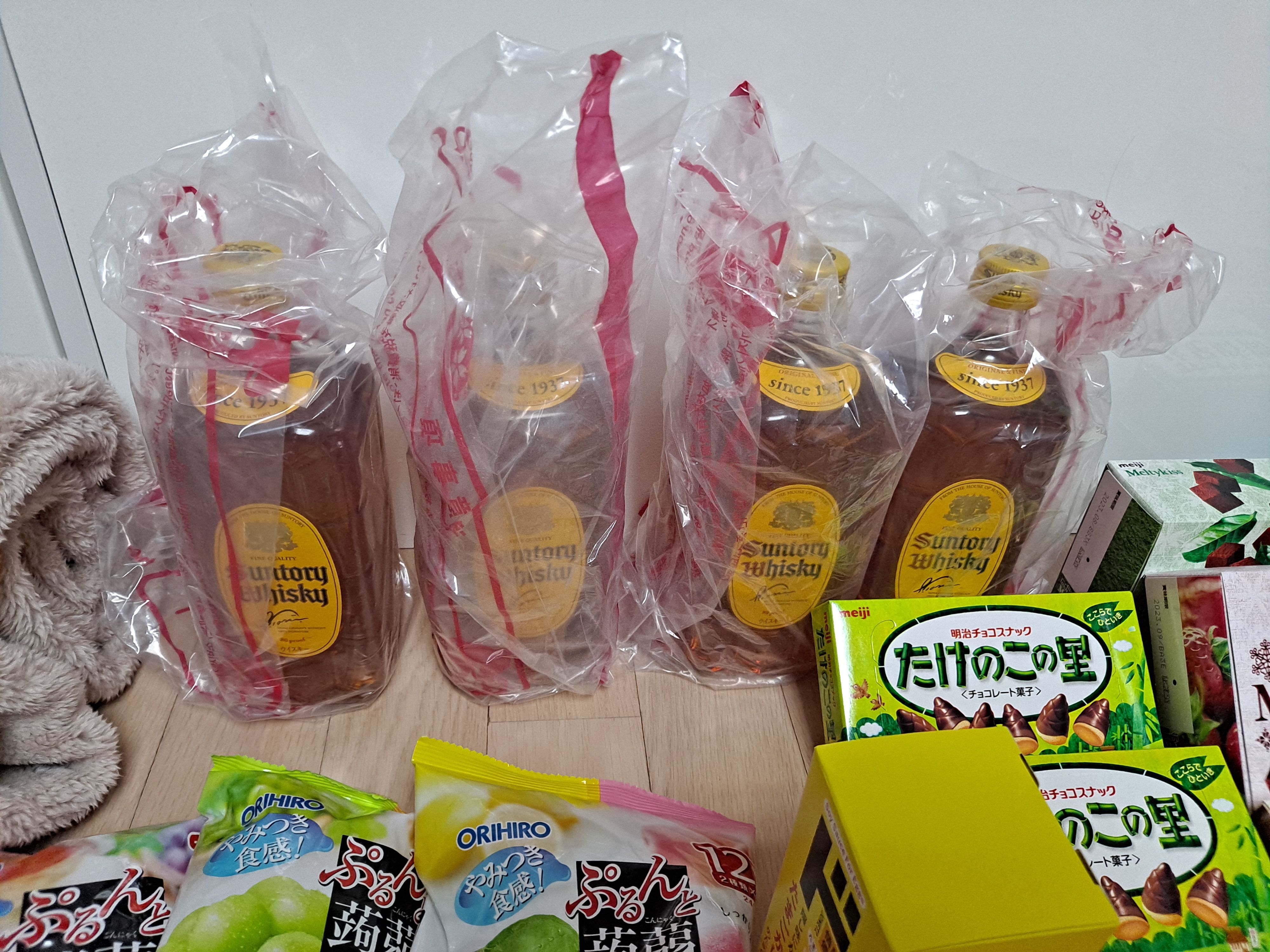 산토리-위스키-4병